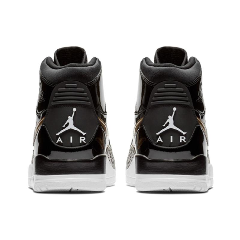 Jordan Legacy 312 Black Gold Patent Jordan AV3922-007