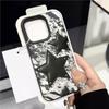 HOT Luxurious Stars Lichee Leather Pattern Phone Case For Redmi Note 14 13 12 11 10 9 8 Pro Plus 4G 5G Shockproof Cover