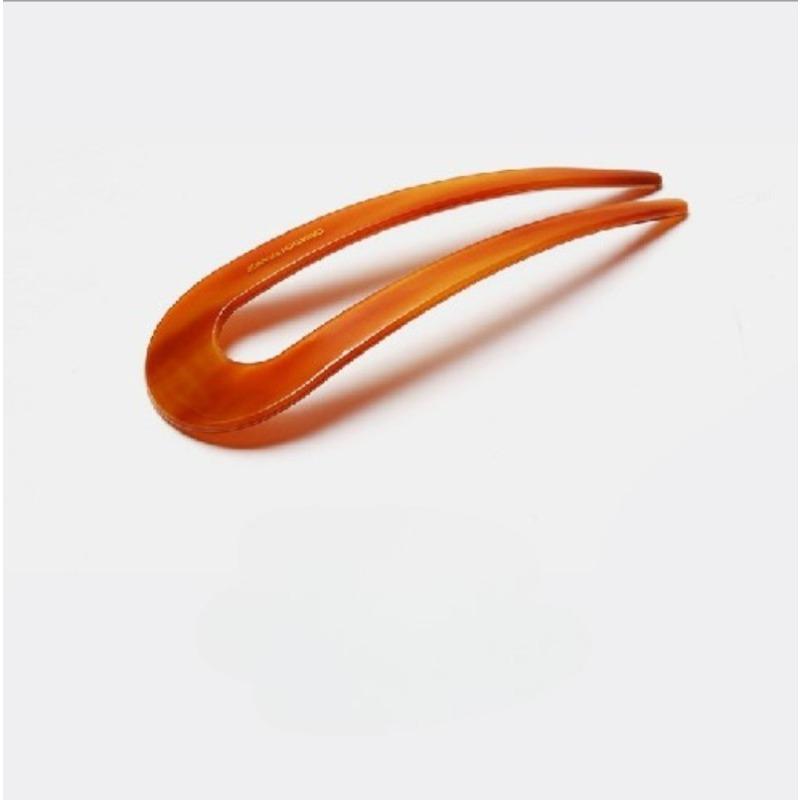 U-shaped Acetic Acid Hairpin Simple Beads Hair Stick Women Girls Colored U-Shaped Irregular Hairpin Jewelry Styling Accessories
