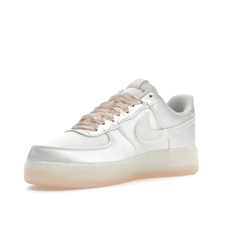 Nike Air Force 1 07 LV8 Sail Barely Orange Women Sneakers Grey HQ3762-133