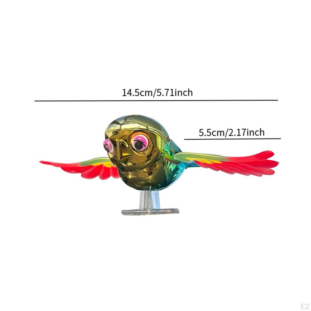 Dekoracja ptaka na lusterko boczne samochodu Kreatywne akcesoria zewnętrzne motocykla Urocze latające zawieszki