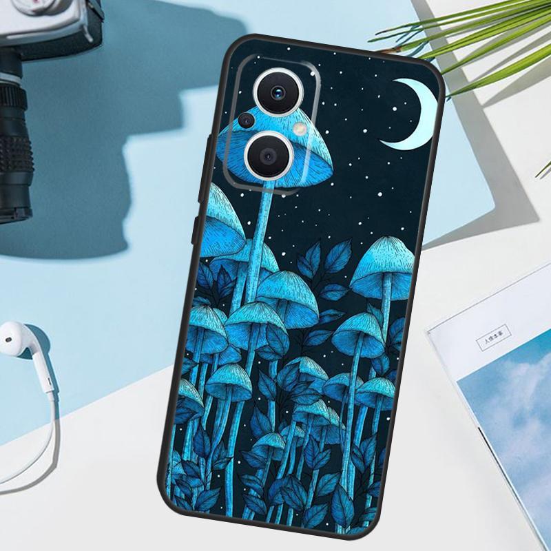 

Weird Trippy Mushroom Cover For OPPO Reno 14F 13F 12F 11 F 10 12 13 14 Pro 7 8 Lite OPPO Find X9 X8 X6 X5 Pro Case OPPO Find X9 Pro