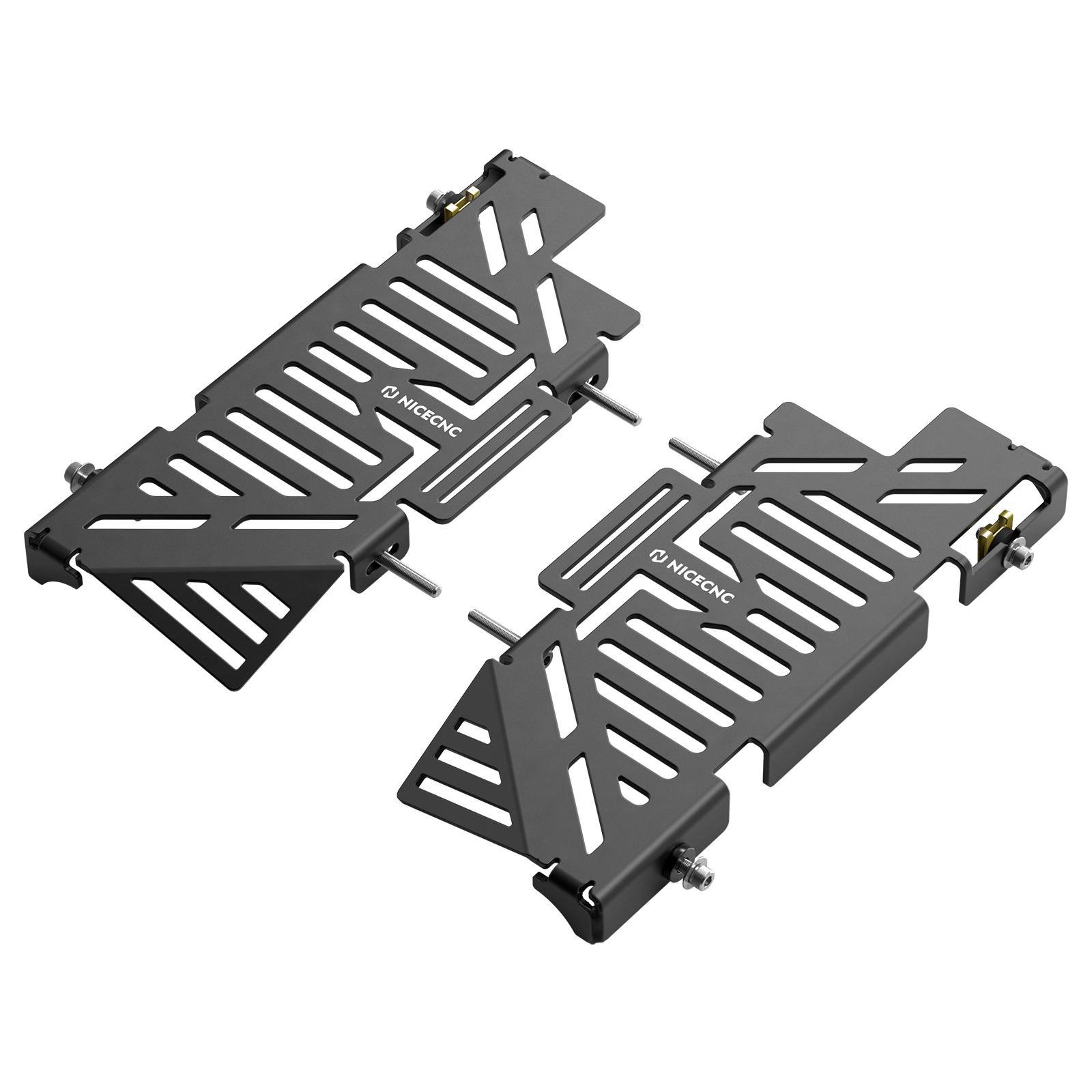 2024 For Suzuki DR-Z400S 2000-2024 DR-Z400SM 2005-2024 DR-Z400 S SM DR-Z4S DR-Z4SM Motorcycle Radiator Guard Cover Protector Kit чёрный