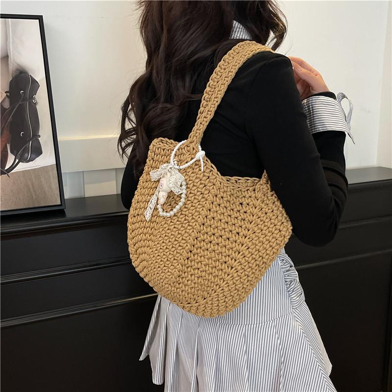 

Popular niche woven bags 2025 new women s bags shoulder bags tote bucket bags