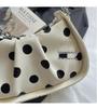 Niche Color Block Polka Dot Dumpling Bag: Trendy 2026 Crossbody for Versatile Women's Fashion and Commute