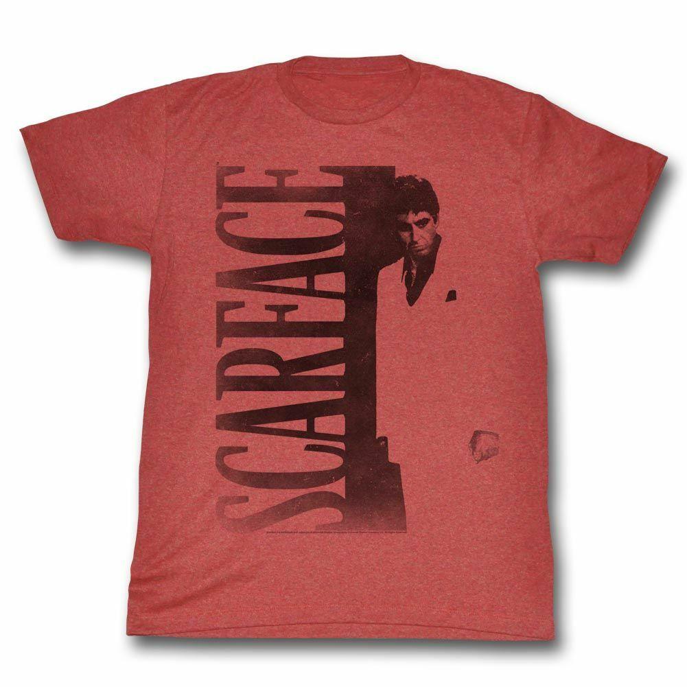Scarface Scarface Red Heather T-Shirt M