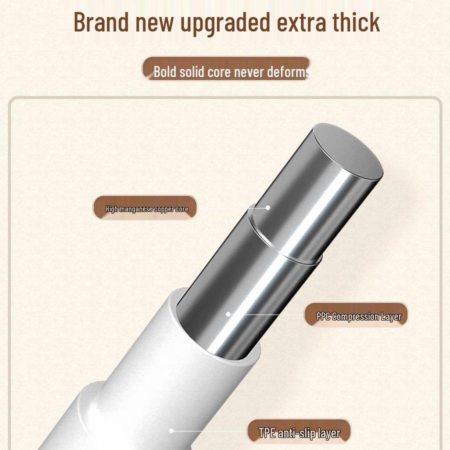 10-Pack Thickened Non-Slip Clothes Hangers for Home & Dorm Use