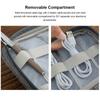 Große tragbare Kabel-Organizer-Tasche, wasserdicht, Oxford-Elektronik-Organizer, Reiseetui, langlebig