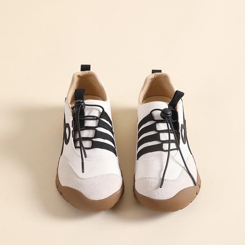 Flat-bottomed Dexun shoes women's 2025 new autumn retro casual sports shoes breathable versatile ballet Forrest Gump shoes