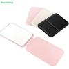 PU Leather Solid Color Foldable Makeup Mirror Simple Portable Handheld & Desktop Dual-Use Student Cute Pocket Mirror