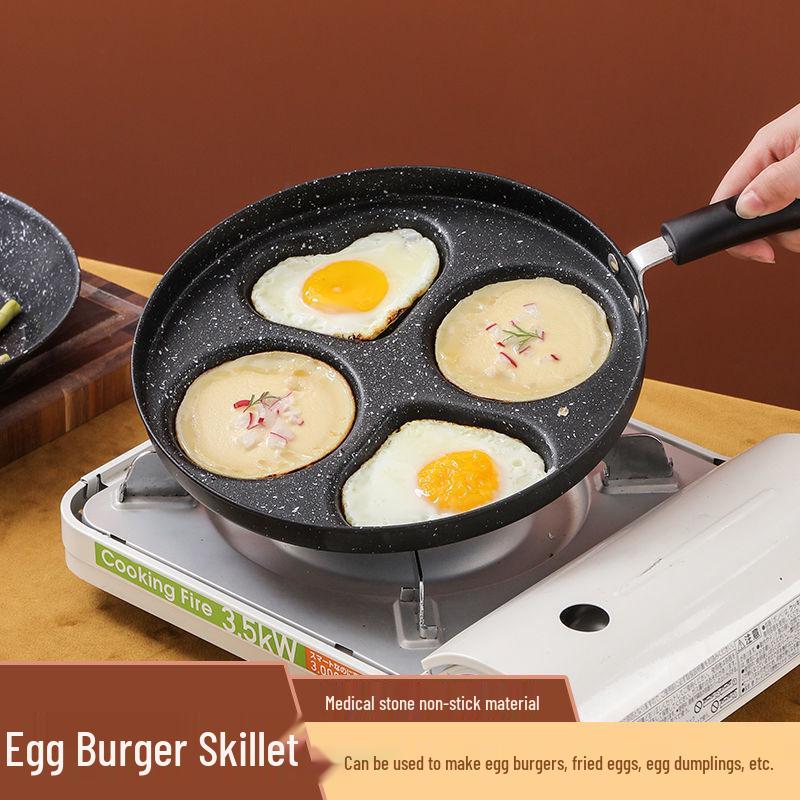 Maifan Stone Non-Stick Four-Hole Breakfast Pan