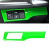 Headlight Switch Control Frame Cover For Honda Civic 10th 2016- Bright Green