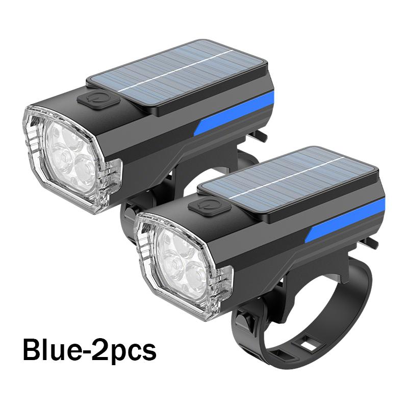 Bike LED Front Light 3 Lighting Modes Rechargeable Mountain Road Bicycle Headlight Lightweight Cycling Safety Lamp Accessories