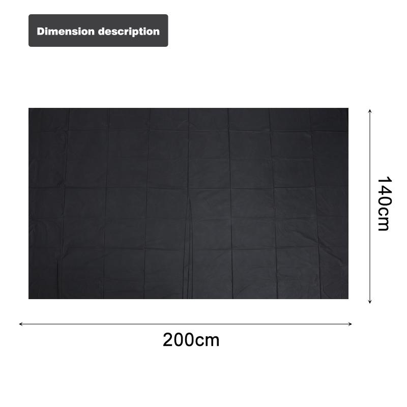 2M PVC Plastic Waterproof Sheets Home Outdoor Adult Sex Bed Cover Black/Skin Color Hypoallergenic Mattress Cover Sex