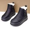 Popular thick-soled snow boots women's winter piled and thickened cotton boots 2025 new non-slip, warm and cold-resistant Northeast cotton shoes