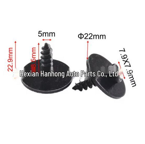 BMW Front Mudguard Kit: 20 C-Shaped Clips & Hex Bolts (07147311312)