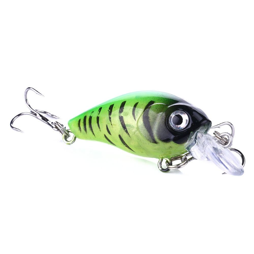 8Pcs/Box Floating Artificial Bait Mini Size Topwater Fishing Bait Fishing Lure  Saltwater Fishing