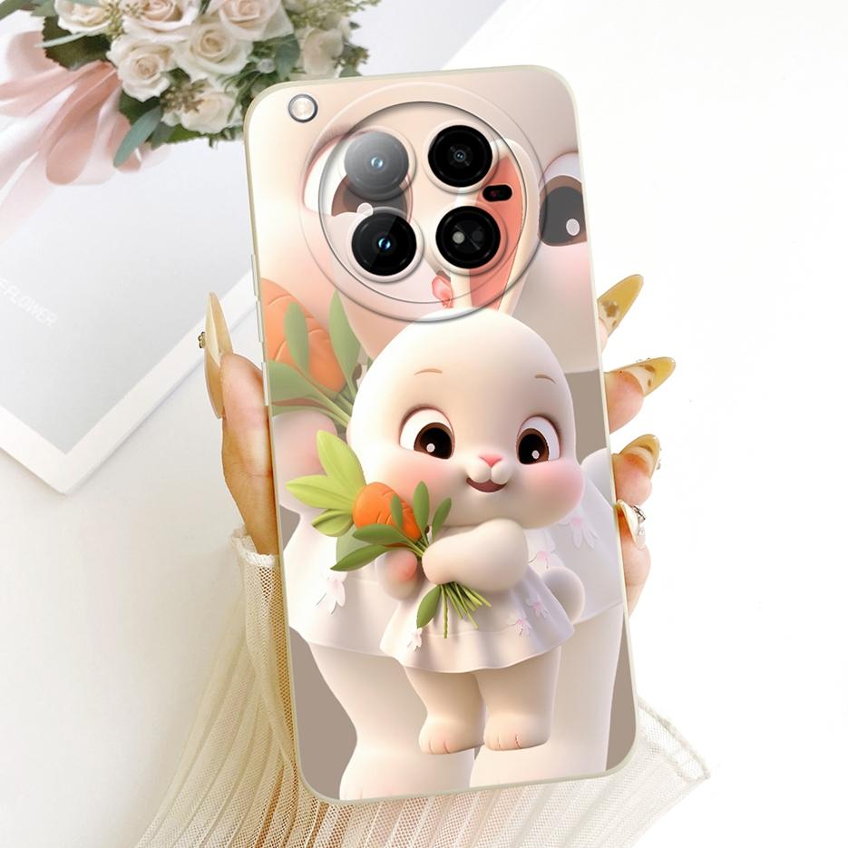 For Infinix Zero 40 4G Case X6860 Cute Cat Duck Cartoon Cover Soft TPU Matte Phone Case For Infinix Zero 40 5G X6861 Zero40 Bags