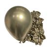 Ballons d'Anniversaire Métalliques 12 Pouces 10/20/30/50 Pcs Ballons en Latex Métal Chrome pour Anniversaire Mariage Baby Shower Décoration Globos Hélium