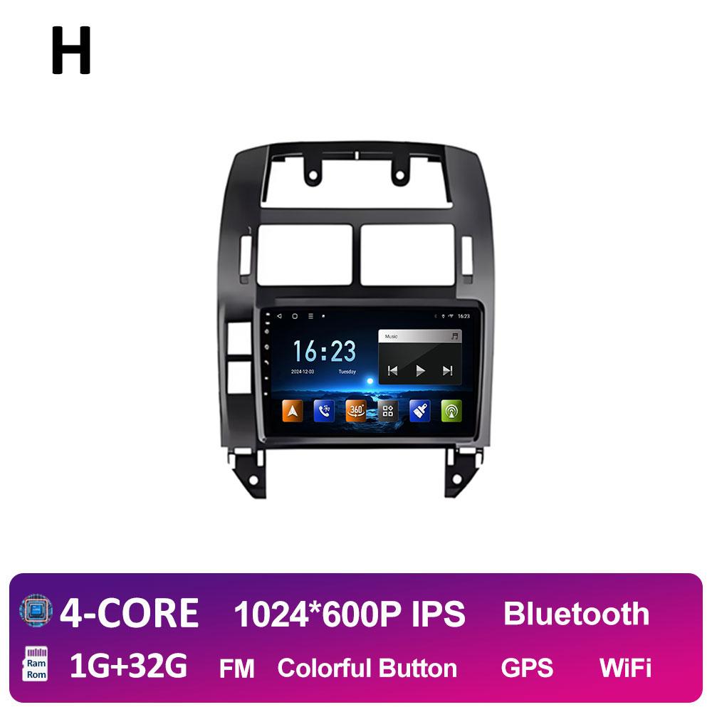 

Android 14 Беспроводной Carplay Для Volkswagen VW Polo MK4 6Q 9N 9N3 2004 2005 - 2009 GPS Навигация DSP Стерео Автомагнитола Головное Устройство