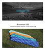 Portable Foot-Pump Inflatable Camping Mattress - Outdoor Tent Sleeping Pad