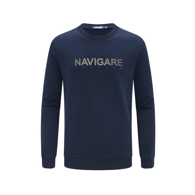 Navigare Men's Round Neck Air Layer Warm Sweatshirt