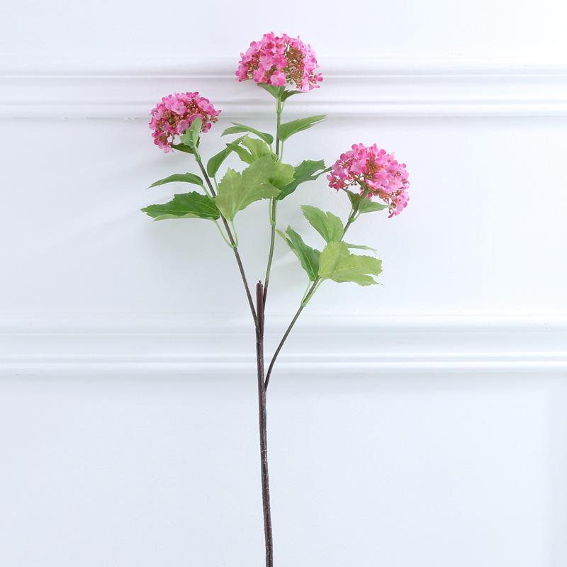 

Simulated wood hydrangea decoration fake flower home ornament photography wedding props 3 wedding arrangement recommendation фиолетовый