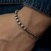 HARANG HR 234B_Half & Half Chain Bracelet