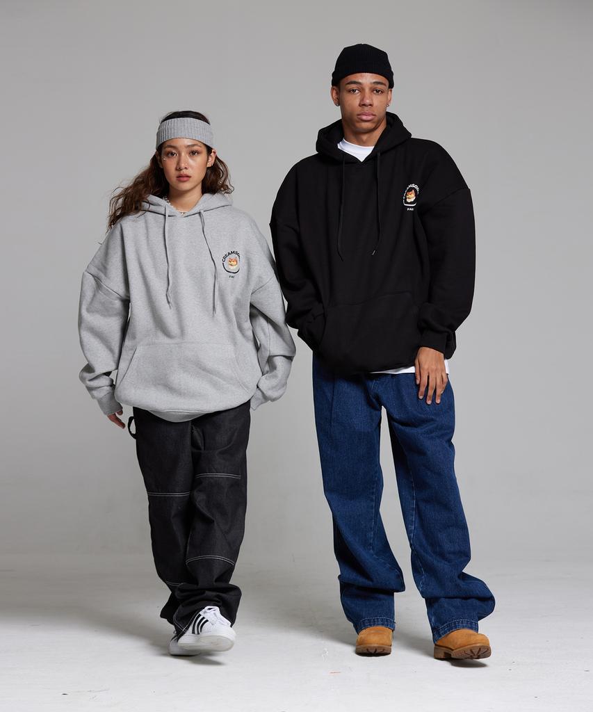 Lab Crl Parku Circle Logo Hoodie Black