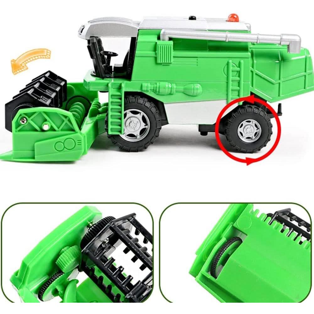 Bauernhof Spielzeug Mähdrescher Lkw Modell Auto Druckguss Spielzeug Autos Kinder Kleinkinder Geschenk