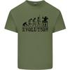 Evolution of a DJ Music DJing Vinyl Decks Unisexs Light Cotton TShirt