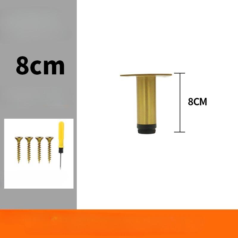 4PC Stainless Steel Reinforced Middle Legs, Sofa Legs, TV Cabinet Support Feet, Bathroom Cabinet Feet,metal Furniture Adjustable