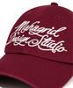 MAHAGRID Ink Logo Ball Cap Burgundy(Mg2Ffmab21A)