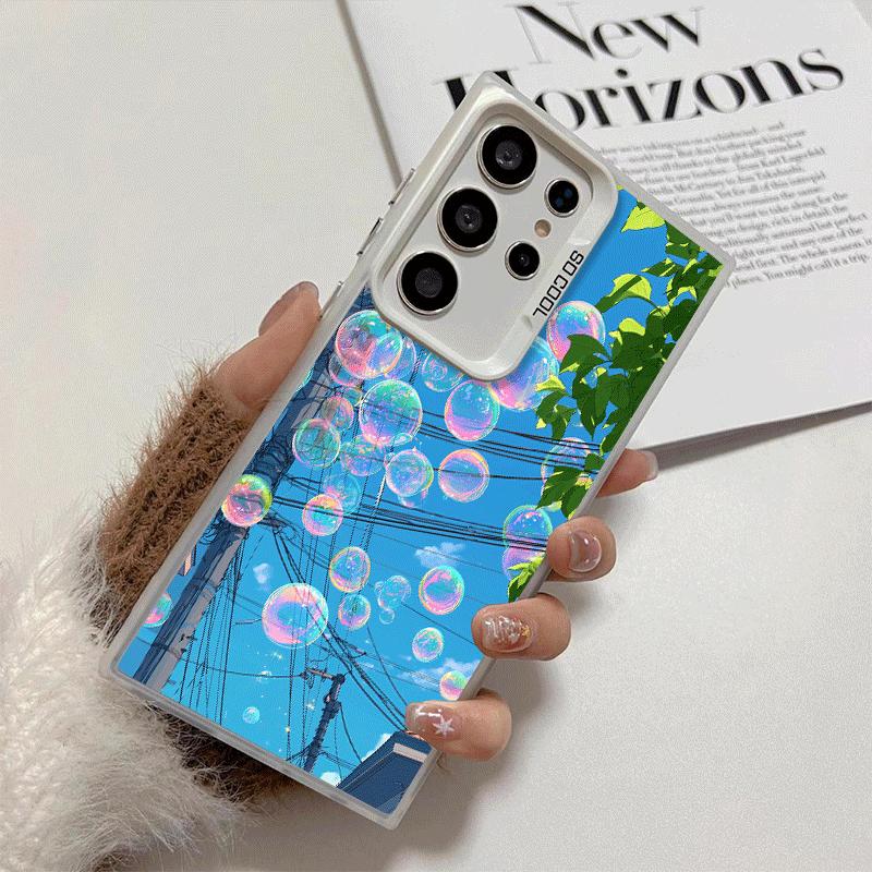 Anime Aesthetic Scenery Shockproof Phone Case for Samsung Galaxy S26 Edge S25 Ultra S24 FE S23 Plus S21 Cover Anti Fall Fundas