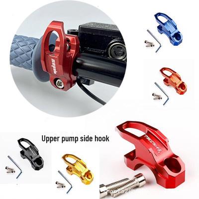 Aluminum Alloy Motorcycle Electric Vehicle Accessories: Faucet Handlebar Mirror, Seat Storage Hook, Helmet Pump Hook.