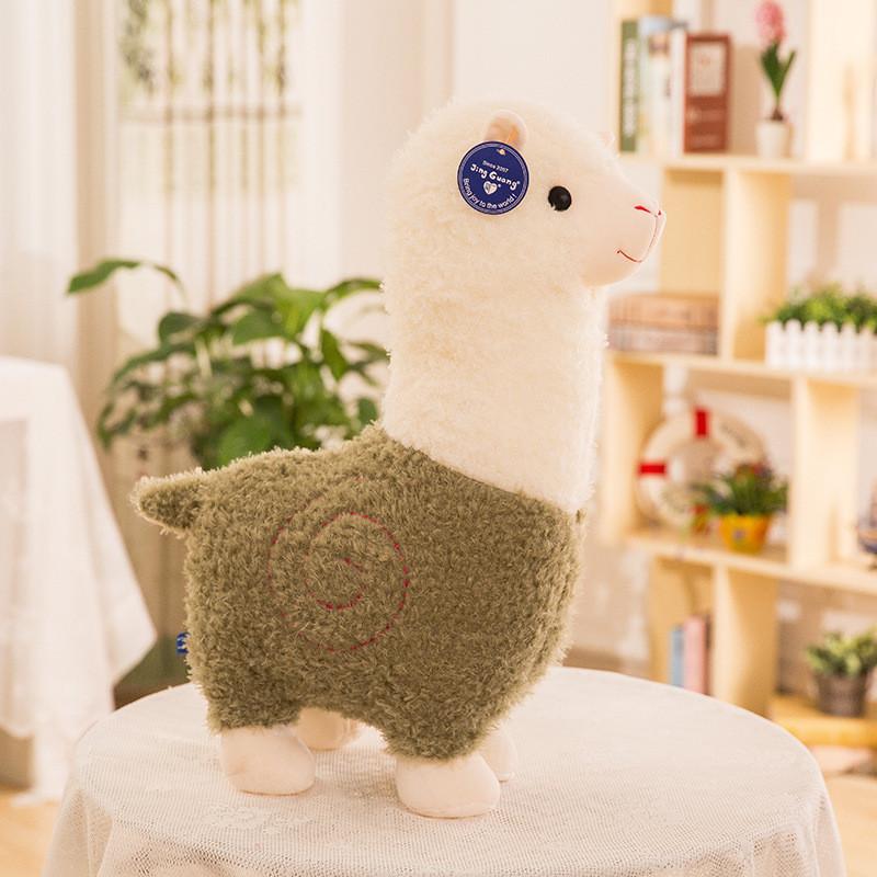Plush Alpaca Toy With Pp Cotton Filling For Kids Gift And Bedroom Decor