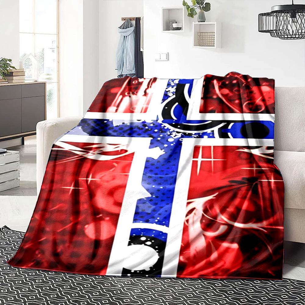 Abstract Art Patterns Blankets Flannel Printed Breathable Warm Throw Blanket for Home Office Bedspreads 0708a135