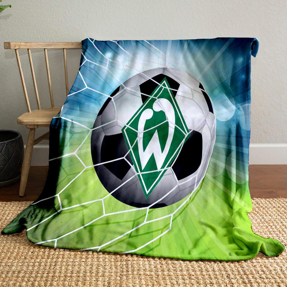 Soccer Theme Designed Flannel blanket for bedroom, living room, sofa, and nap