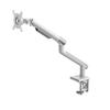 Alterzone Single Monitor Display VESA inch Quick Mechanical White USB Arm, Arm, 75x75/100x100, 17-32 compatible, Release, Spring, Steel, (No Port)