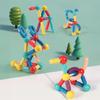 Creative Magnetic Building Sticks Set Educational Learning Toys for Kids 3D Puzzles Blocks Intelligence New STEM Building Toys Christmas Gift