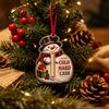 Christmas Tree Money Ornament Holder Ornament, Acrylic Stocking Cash Gift Hanging Decor Creative Holiday Idea for Tree, Festive Pendant with Surprise