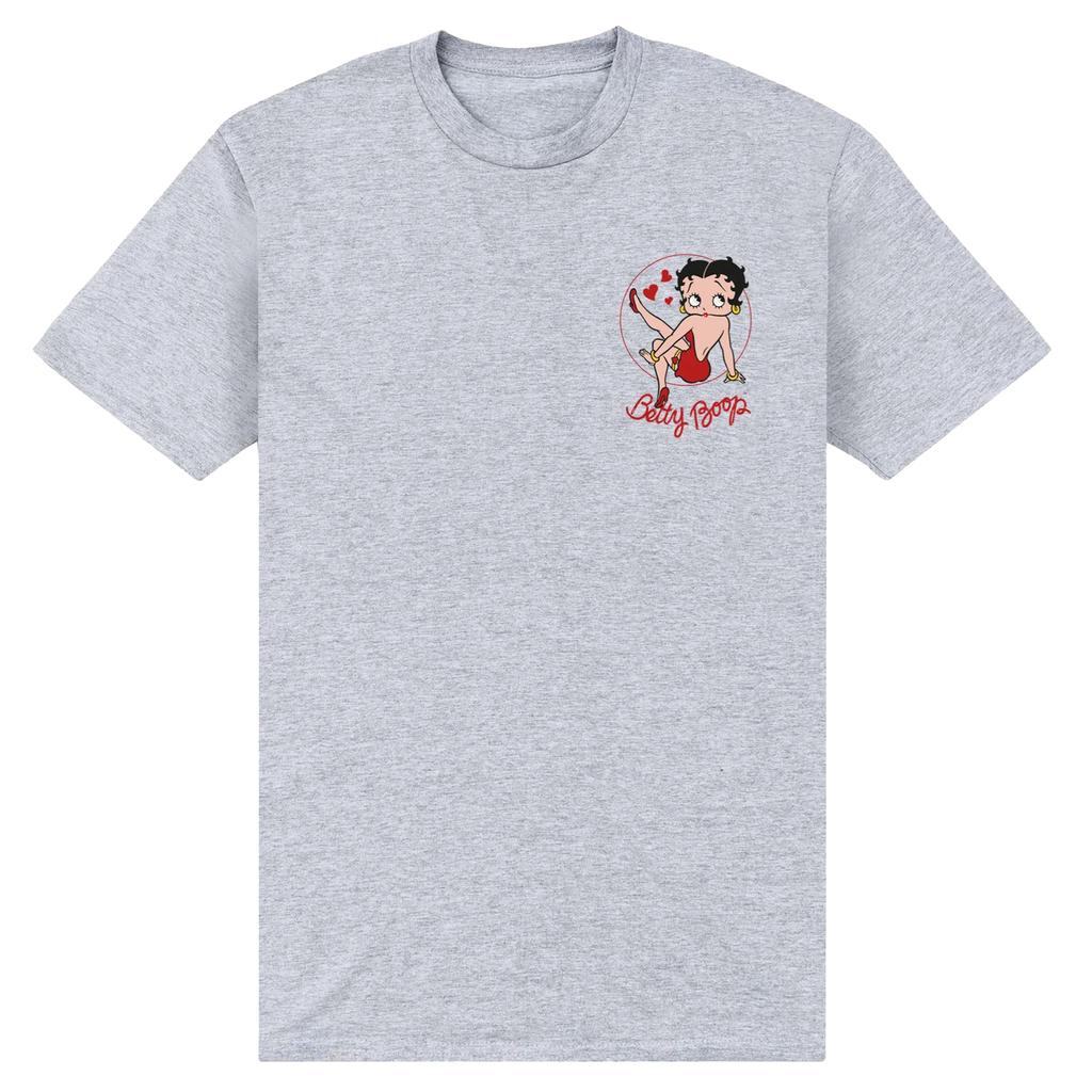 Betty Boop Unisex Adult Strike A Pose T-Shirt