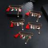 Jewelry Clothing decor Tassel Xmas Costumes Christmas Brooch Santa Claus Badge Pins