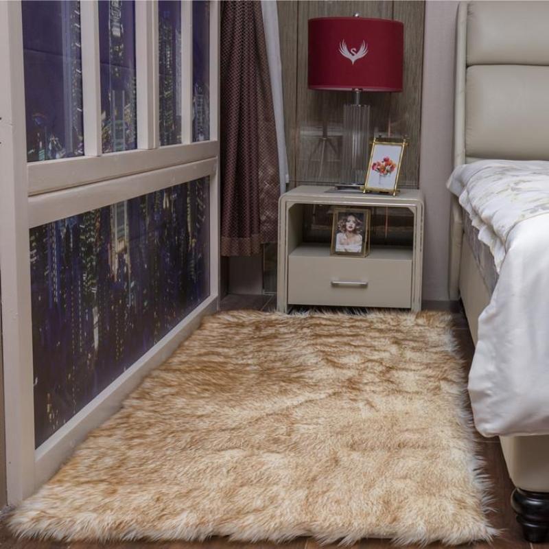 European Plush Floor Mat Suitable for Bedrooms Living Rooms Sofas Cloakrooms Various Sizes of Decorative Rugs Children's Room Game Plush Blanket