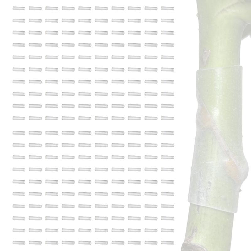 50pack Advanced Grafting Aid Sleeves Quick Setups Silicones Grafting Sleeves Suitable For Multiple Tree Types