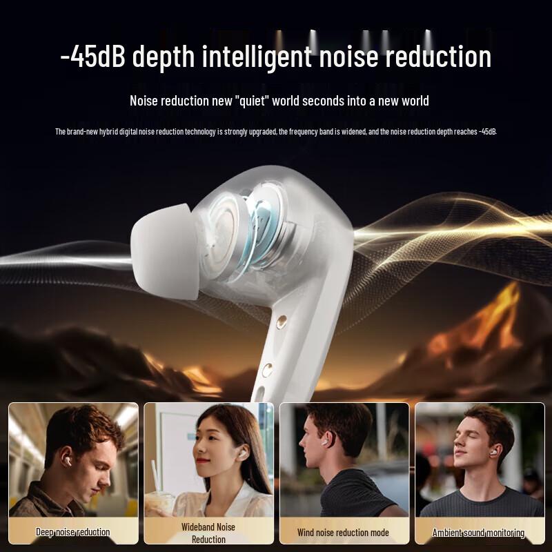 EDIFIER FitBuds Pro True Wireless Active Noise Cancelling Earbuds