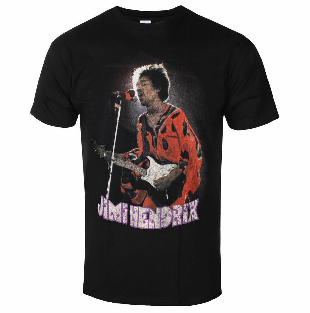 Jimi Hendrix Graphic Cotton Tshirt Unisex Summer Short Sleeve Fashion Brand Tee Luxury Casual Vintage Tees
