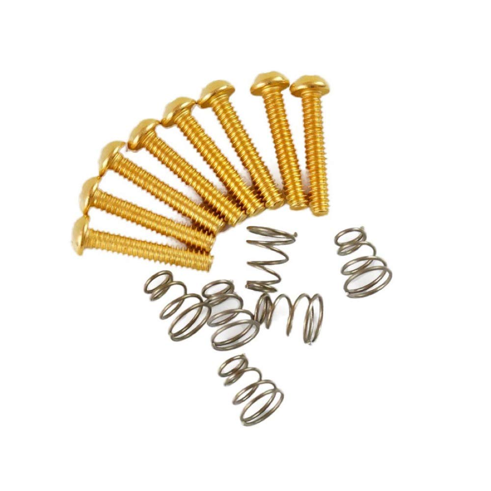 

Allparts Упаковка из 8 золотых винтов для звукоснимателей Single Coil 7542 [] GS-0007-002