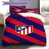 Atleti Bedding Quilt Set Quilt Cover Pillowcase Home Decoration Birthday Gift (1 * duvet cover + 2 * pillowcase, without core)
