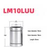 LM Series Linear Bearings, High-Precision, Wear-Resistant, Steel, Sizes LM3UU-LM10LUU